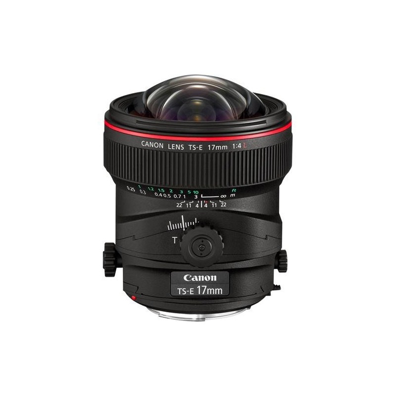 Lente Canon TS-E 17mm f/4L Tilt-Shift