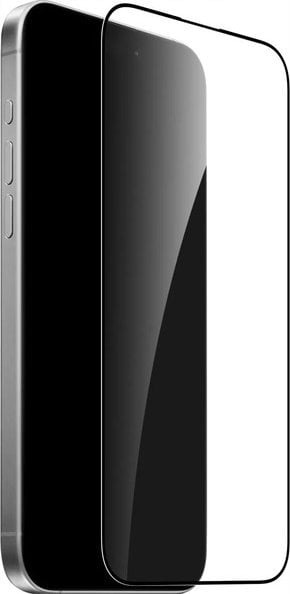 Mbrojtës ekrani Puro Tempered Glass, për iPhone 16, me kornizë, transparent