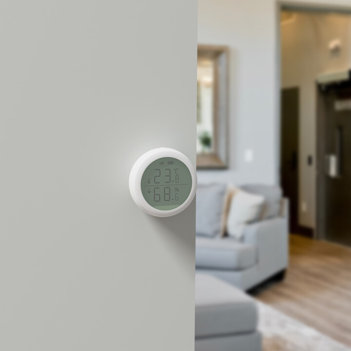 Sensor i mençur i temperaturës dhe lagështisë Tesla Smart Sensor 