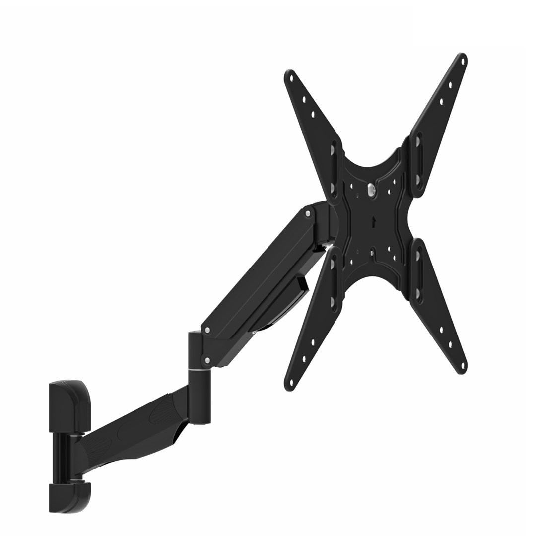 Држач за телевизор Maclean MC-784, 32-55\", 22kg, VESA, гасна пружина, црна