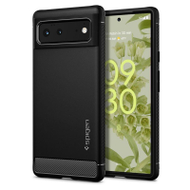 Mbështjellëse për Google Pixel 6 Spigen Rugged Armor, e zezë