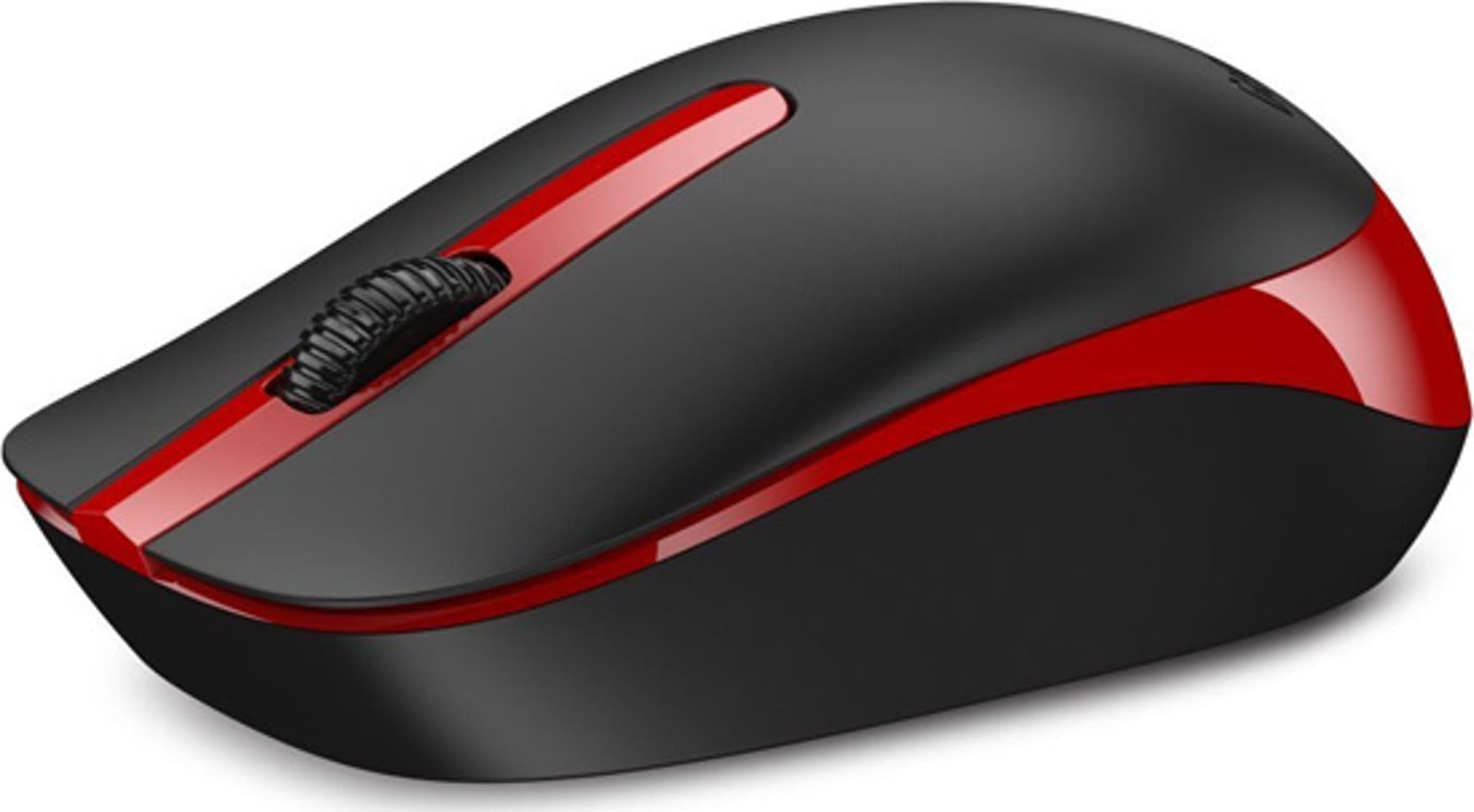 Maus Genius NX-7007 II, wireless, Blue Track, zi e kuqe