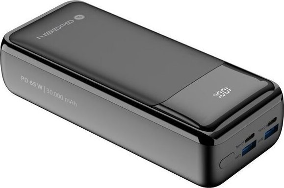 Powerbank GoGEN PB300002B, 30000mAh, PD 65W, i zi