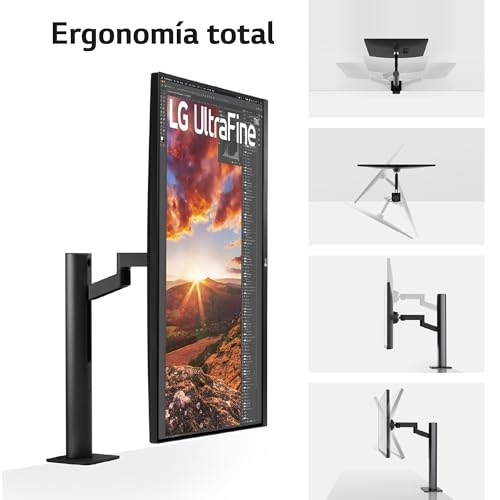 Monitor LG UltraFine Ergo 32UN880P B, 32", 4K HDR, i zi