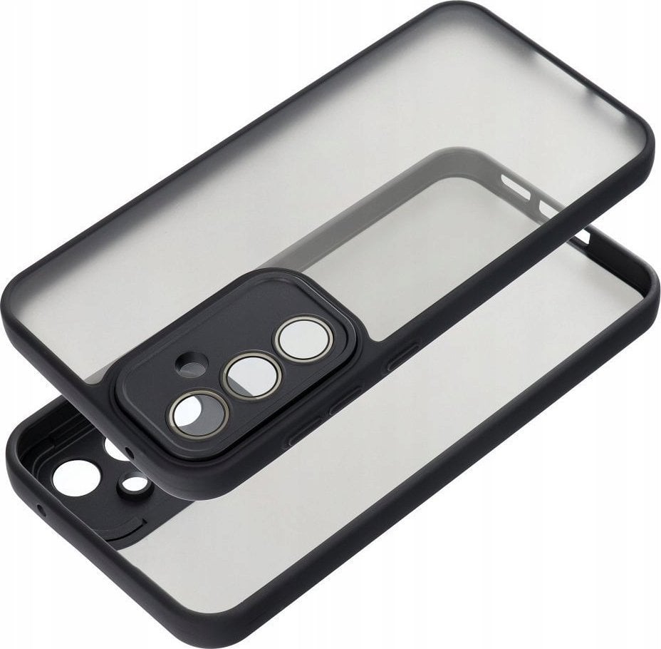 Futrollë silikoni Variete për Samsung Galaxy A35 5G, me mbrojtje kamere, e zezë mat