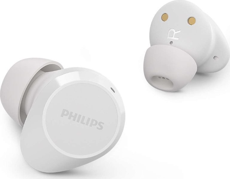 Kufje wireless Philips TAT1209, true wireless, IPX4, të bardha