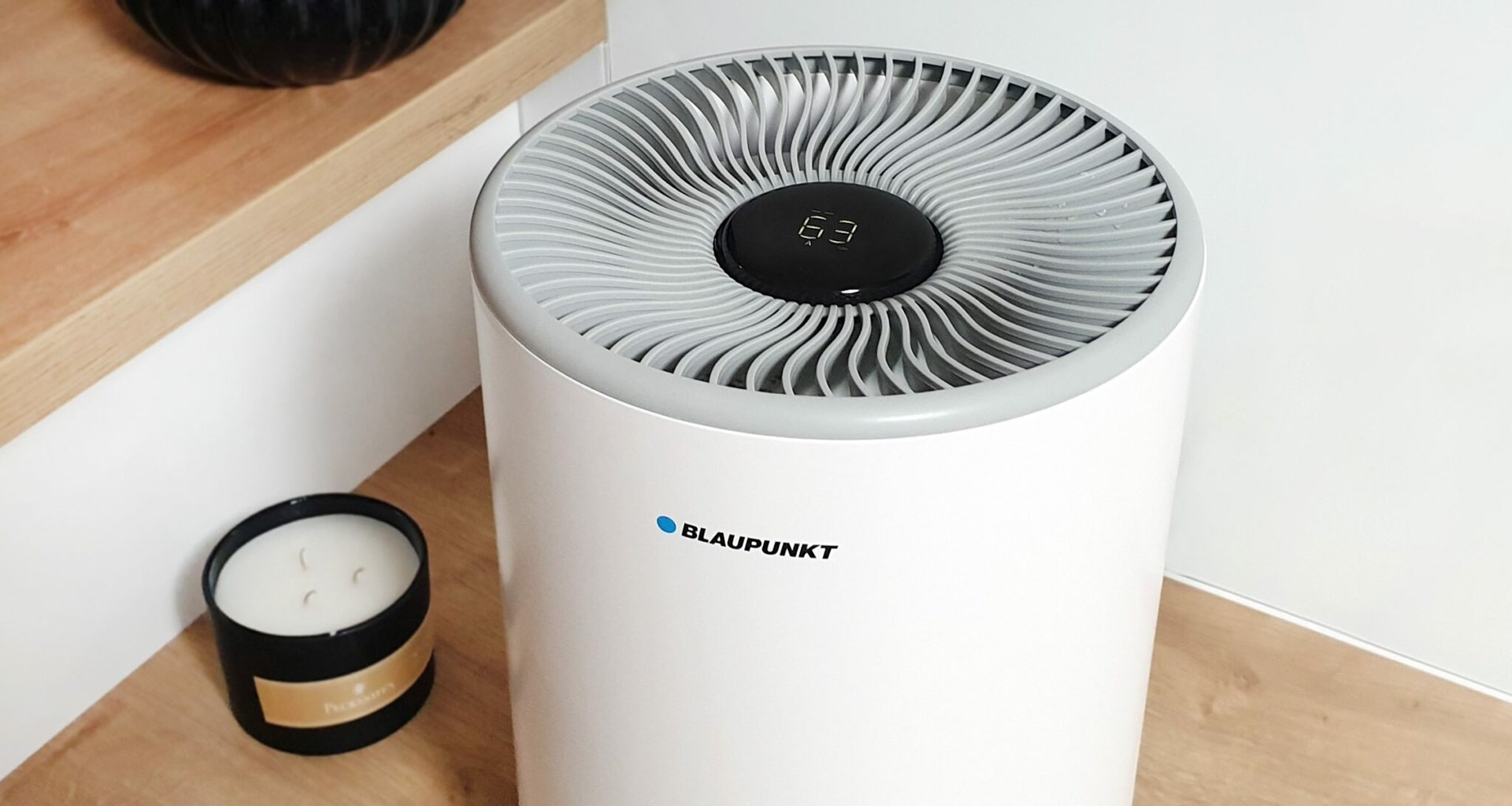 Lagështues ajri Blaupunkt AHE601, 4L, ekran LED, i bardhë