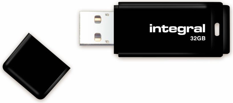 Pendrive Integral Black, 32 GB, USB 2.0, i zi