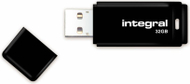 Pendrive Integral Black, 32 GB, USB 2.0, i zi