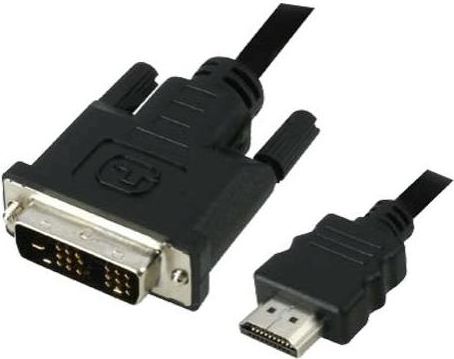 Kabllo Goobay (50580) HDMI - DVI-D, 2m, e zezë