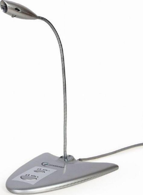 Mikrofon Gembird MIC-DU-01, i argjendtë