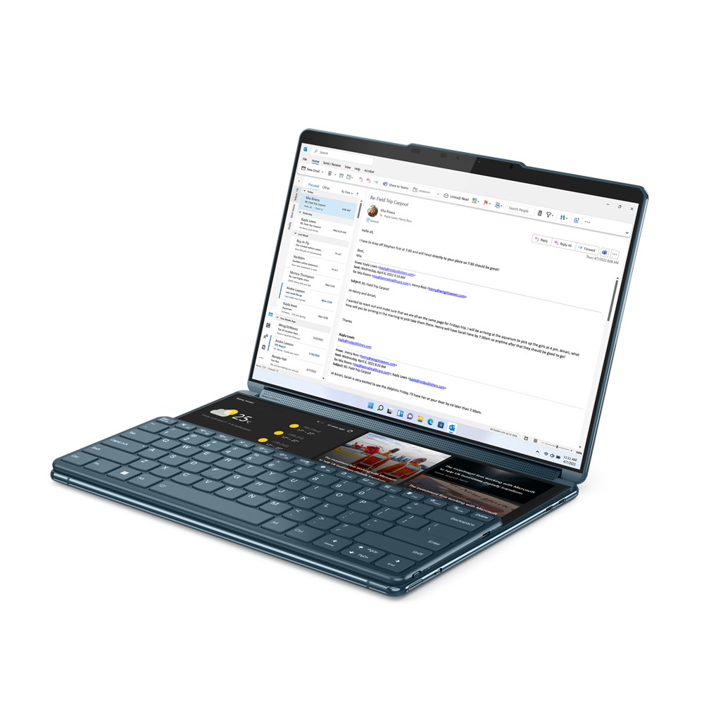 Laptop Lenovo Yoga 9 i7-1355U, 13.3" Touchscreen, Intel Core i7, 16 GB RAM, 1 TB SSD, i kaltër