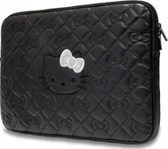 Mbulesë laptopi Hello Kitty HKCSZPEKHBPK, 14", lëkurë eko, e zezë