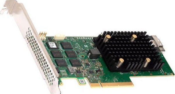 Kontrollues RAID Broadcom MegaRAID 9560-8i, PCIe 4.0 x8, SFF-8654, low profile