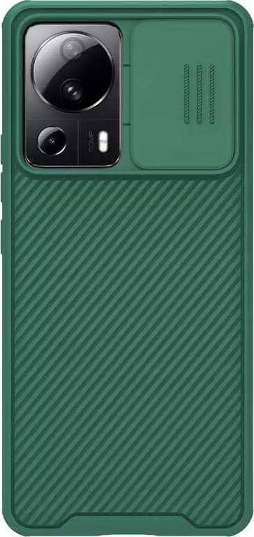 Mbulesë telefoni Nillkin CamShield Pro Xiaomi 13 Lite Civi 2, polikarbonat, me kapak kamere, jeshile e errët