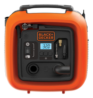 Kompresor për veturë Black&Decker ASI400, 12V, portativ, portokalli