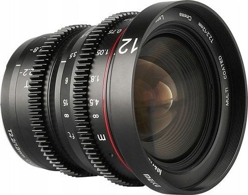 Objektiv Meike MK 12mm T2.2, Micro Four Thirds, manual, i zi