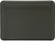 Këllëf për laptop Pipetto Ultra Slim Sleeve, 13"/14", lëkurë artificiale, jeshile e errët