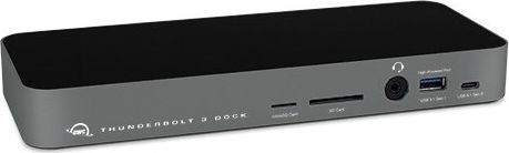 Док Thunderbolt OWC OWCTB3DK14PSGG, 14 порти, Thunderbolt 3, сива