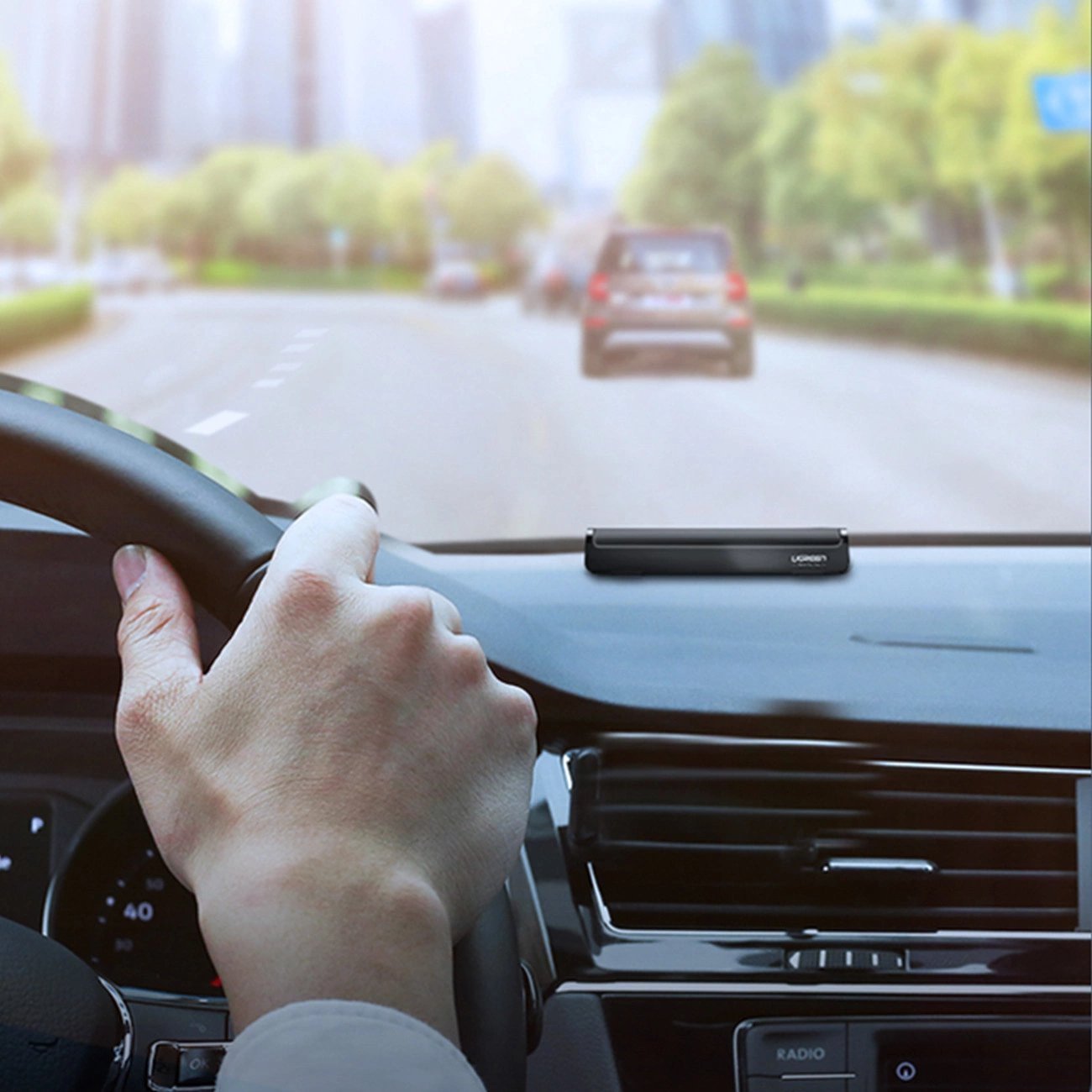 Pllakë parkimi Ugreen, për numër telefoni, për makinë, e zezë