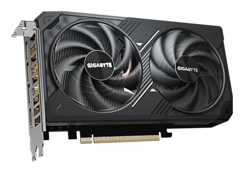Kartë grafike GIGABYTE GeForce RTX 5060 Ti WINDFORCE MAX OC, 8GB GDDR7, PCI-E 5.0, e zezë