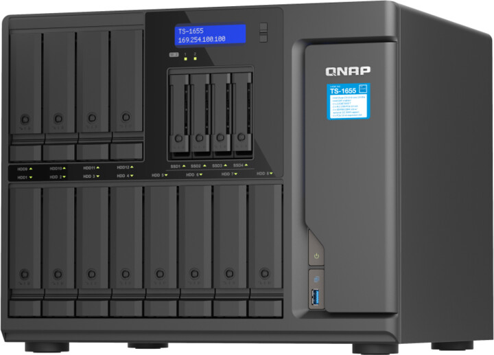 Server NAS QNAP TS-1655-8G