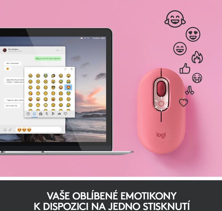 Maus Logitech POP, heartbreaker
