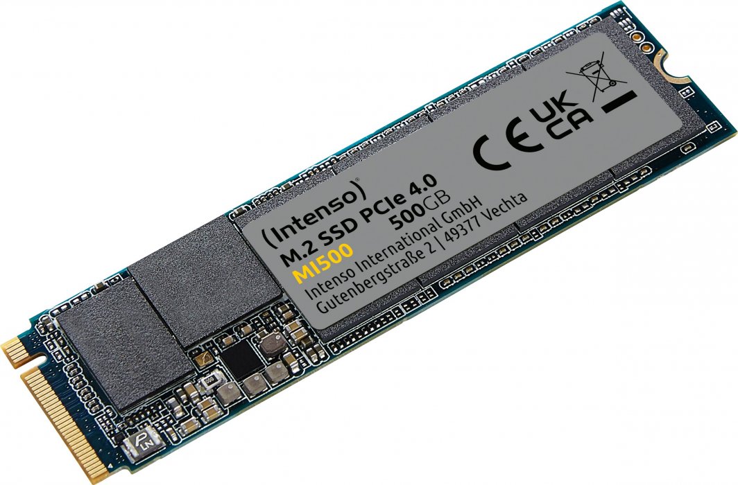 Disk SSD Intenso MI500, 500GB, M.2 2280 PCI-E x4 Gen4 NVMe
