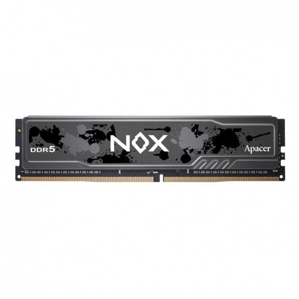 Memorie RAM Apacer NOX, 16GB DDR5, 5200MHz, e zezë