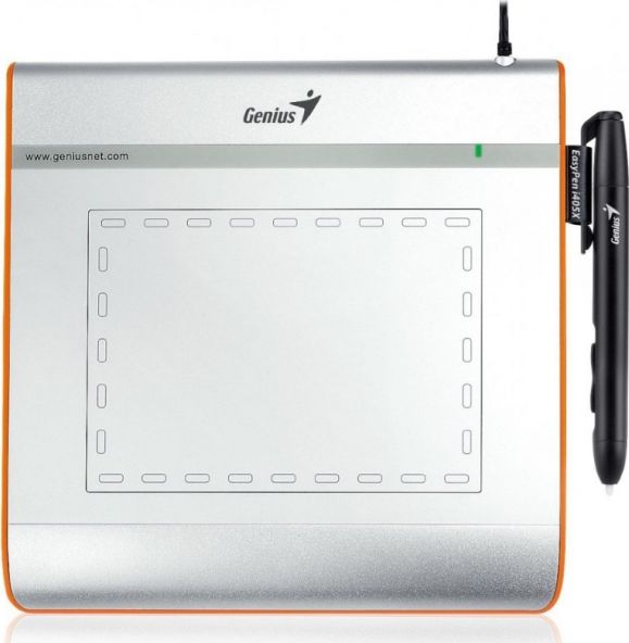 Tablet grafik Genius EasyPen i405X, 104 x 102 mm, 2540 LPI, i hirtë