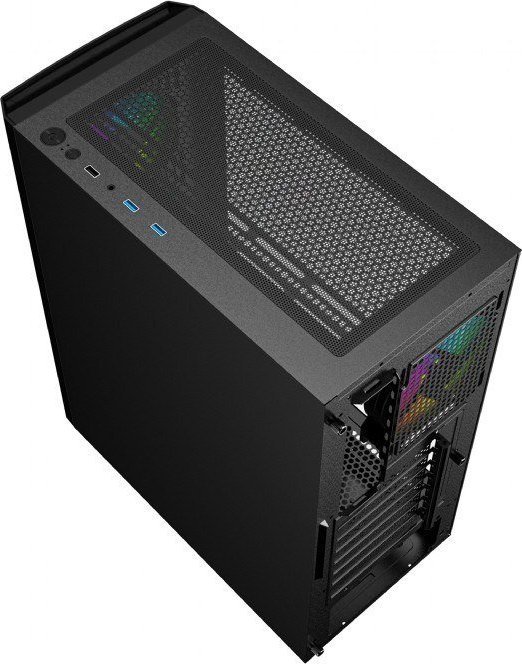 Kasë Gembird Fornax 400X ARGB, Midi Tower