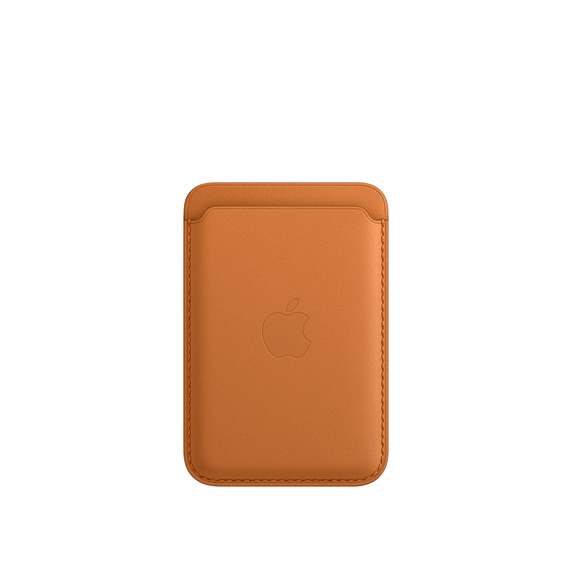 Apple iPhone Leather Wallet me MagSafe, Golden Brown