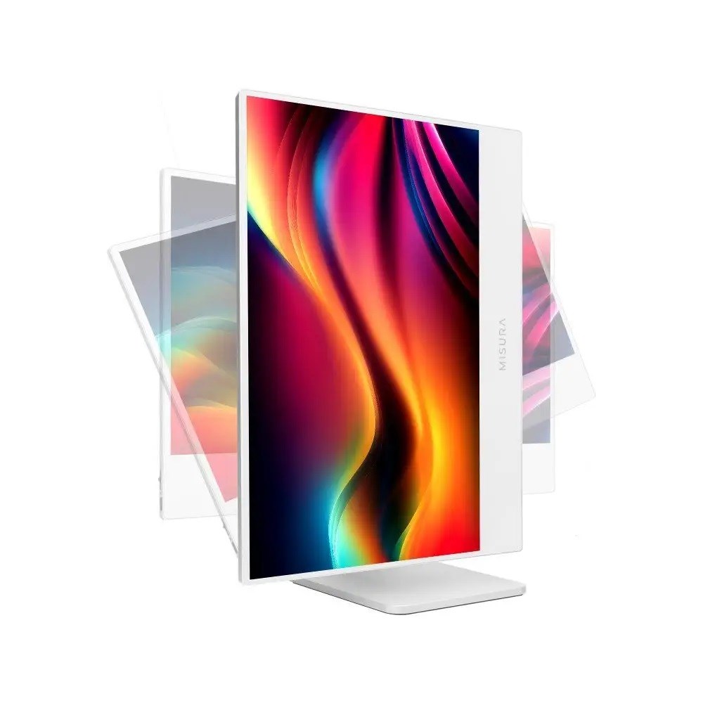 Monitor Misura Single Style Touch Screen portativ, 16", 1920 x 1080, i argjendtë