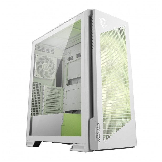Kуќиште за компјутер MSI MPG VELOX 300R AIRFLOW PZ, MIDI Tower, ATX, бело
