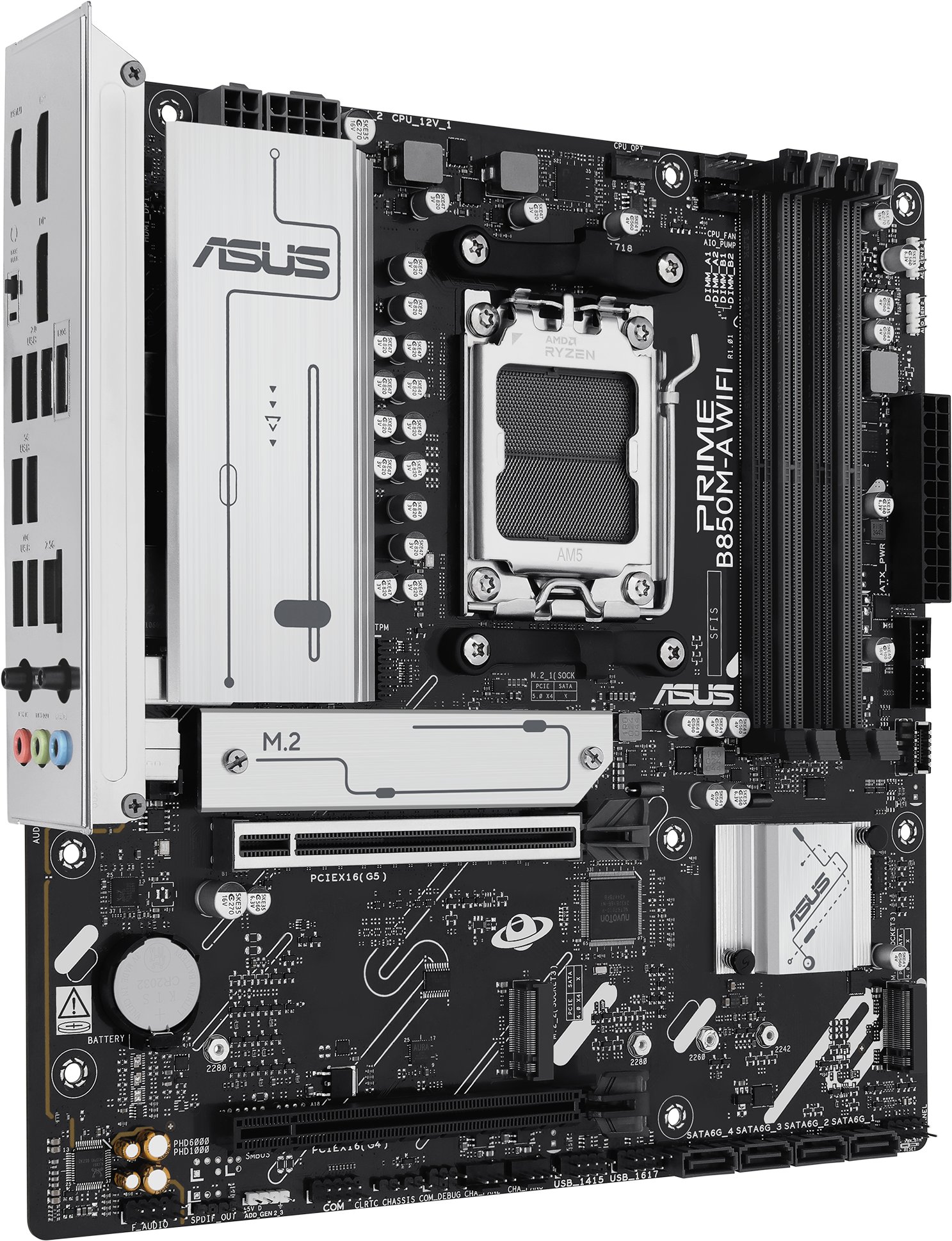 Pllakë amë ASUS PRIME B850M A WIFI, AMD B850, Socket AM5, Micro ATX