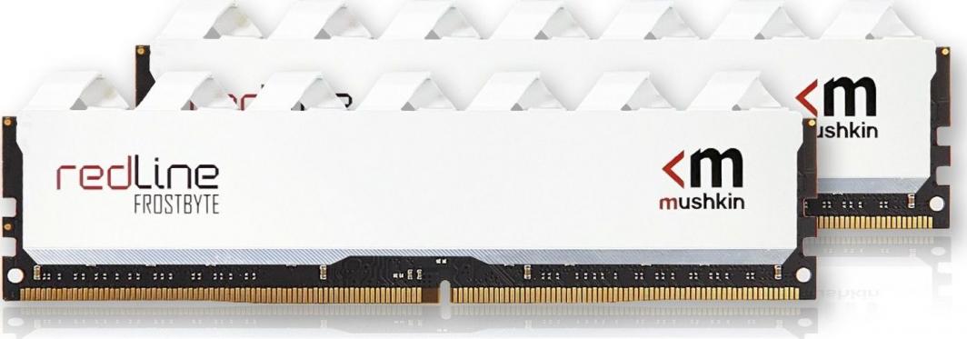 Memorie Mushkin Redline White, DDR4, 32 GB, 3200 MHz, CL14, MRD4U320EJJP16GX2