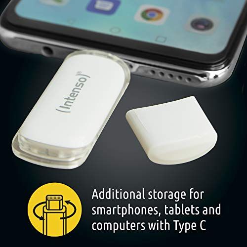 USB Intenso Flash Line, 128GB, USB 3.2, gri