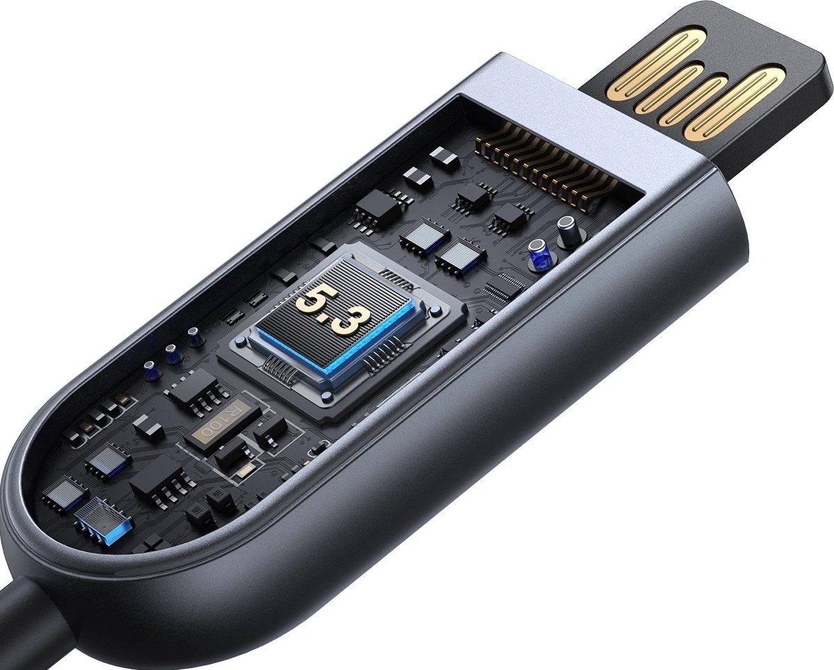 Marrës transmetues Bluetooth Joyroom JR-CB6, USB AUX, Bluetooth 5.3, i zi