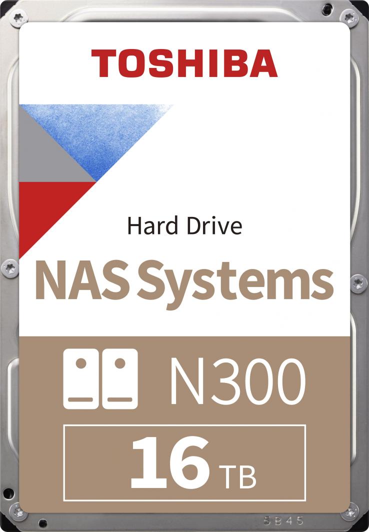 Disk HDD Toshiba N300, 3.5", 16 TB, SATA III 6 GB/s