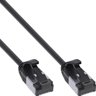 Kabllo rrjeti InLine Patch Cable Slim Cat 8.1, U/FTP, 10m, e zezë
