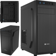 Kuti kompjuteri Natec Office Case Aracanta, MIDI Tower, ATX Micro ATX Mini ITX, e zezë