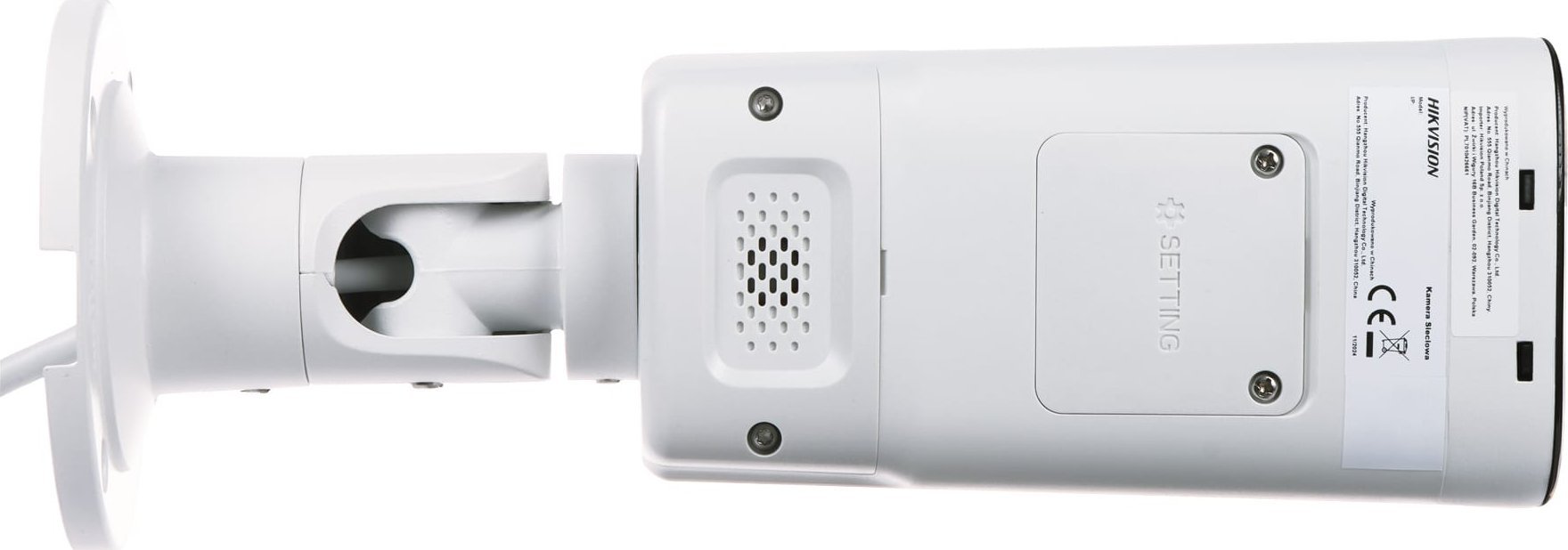 Kamerë IP Hikvision DS-2CD1663G2-LIZU/SL, 6Mpx, lentë motozoom 2.8-12mm, e bardhë