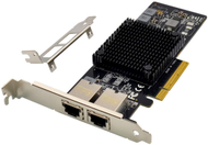 Kарта за мрежа Microconnect X550-T2, PCIe X8, 10GbE, црна