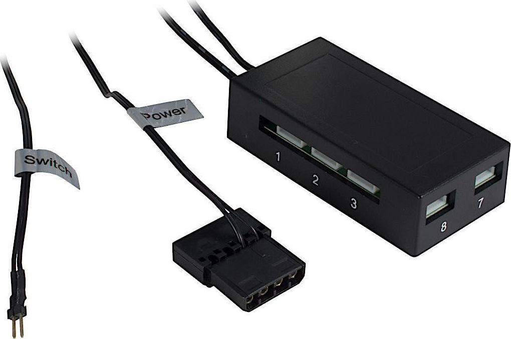 Kasë Inter-Tech W-III RGB, Midi Tower