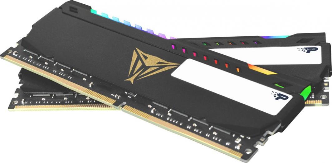 Memorie Patriot Viper Steel RGB, DDR4, 16 GB, 3200 MHz, CL16, PVSR416G320C6K