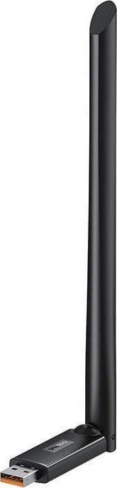 Adapter WiFi Baseus FastJoy, 300 Mbps, antenë 6 dBi, USB A, i zi