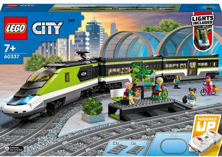 Set lodër LEGO® City 60337 Express train, 764 pjesë