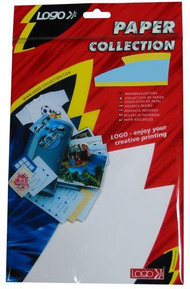 Etiketa Logo për CD, A4, sipërfaqe mat, të bardha, 10 copë