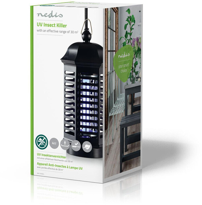 Kapëse insektesh elektrike Nedis, 4 W