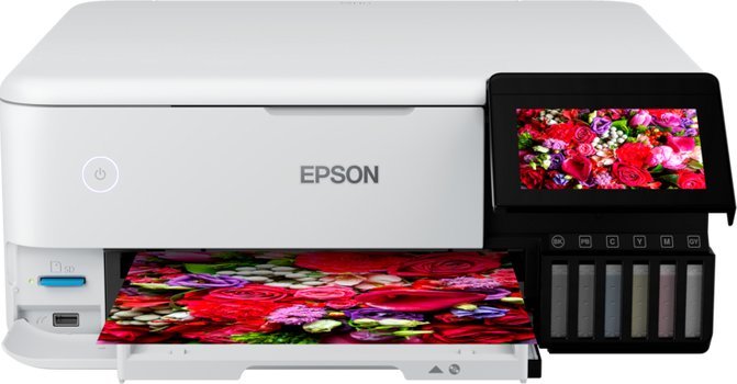 Printer Epson EcoTank L8160 Inkjet A4 5760 x 1440 DPI 32 ppm Wi-Fi, i bardhë